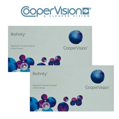 1 - 2 x Biofinity Monatslinsen Night & Day von CooperVision (6 Linsen pro Box) - Bild 1 von 4