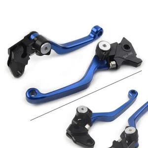 CNC Drehpunkt Bremse Kupplung Hebel Für Yamaha TTR125L/LE/LW 2000-2020 blau - Picture 1 of 5