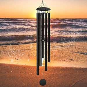 Carillon a vento grande per esterno tono profondo, 65" carillon a vento tono profondo per esterno P - Foto 1 di 11