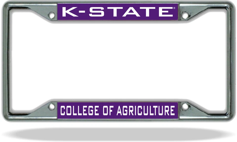 Kansas State K STATE AGRICULTURE License Plate Frame - Image 1 of 1