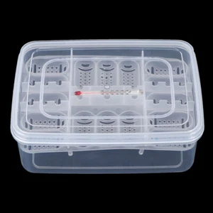 16 Egg Incubator Tray+Thermometer DIY Incubation Gecko Lizard SnakeL'YR - Bild 1 von 10