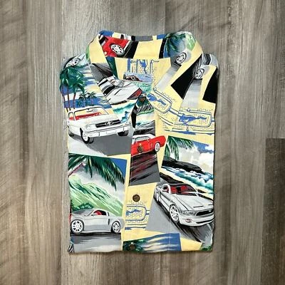 Reyn Spooner Diamond Head Ford Mustang Rayón Manga Corta Abotonada - XL Foto 1 de 4