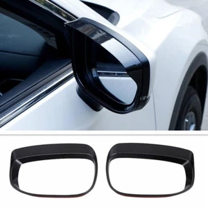 For Mazda CX-5 2017-2024 Carbon Fiber Rearview Mirror Rain Guard Eyebrow cover - Picture 1 of 5