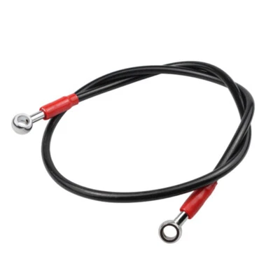 120cm Motorcycle Electric Bike Brake Pipe Braided Brake Oil Hose Line Fitting US - Image 1 of 4