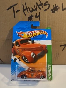 HOT WHEELS-TREASURE HUNT-41 WILLYS--2012 (1/15)-SEALED ON CARD - Picture 1 of 6
