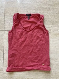ESCADA leuchtendes rosa ärmelloses Strick Tank Top Pullover Wollmischung XS - Bild 1 von 5