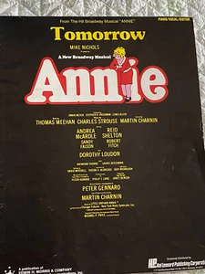 Annie 1977 Tomorrow NOTEN - guter Zustand - Bild 1 von 3