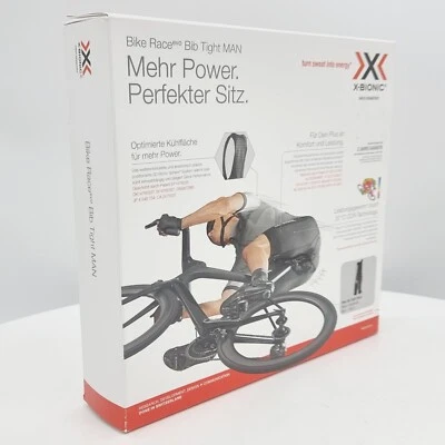 X-Bionic Bike RaceEvo Bib Tight Short Herren Fahrrad Trägerhose Rennrad Biking - Bild 1 von 4