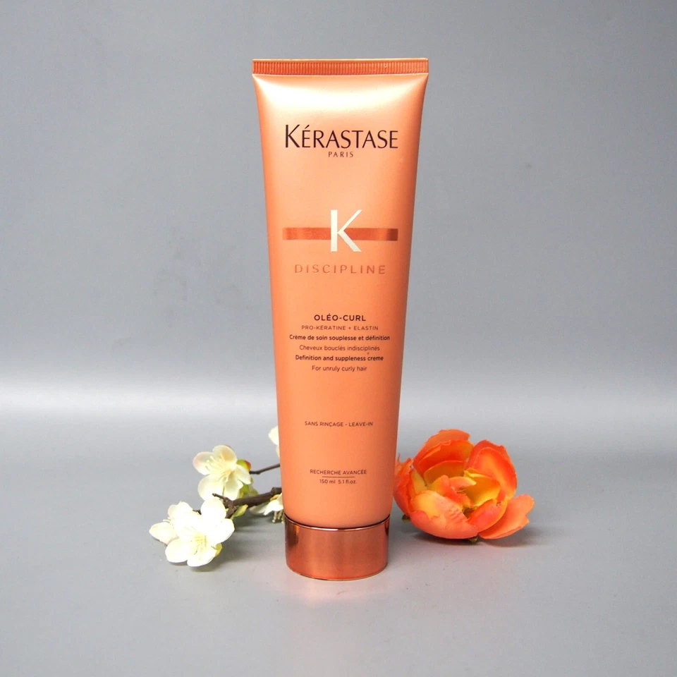 Crema rizada Oleo sin sello Kerastase Discipline 150 ml/5,1 oz DESCONTINUADA Foto 1 de 2