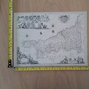 Historic county map of Cornwall by S.P.B. Mais - Picture 1 of 5