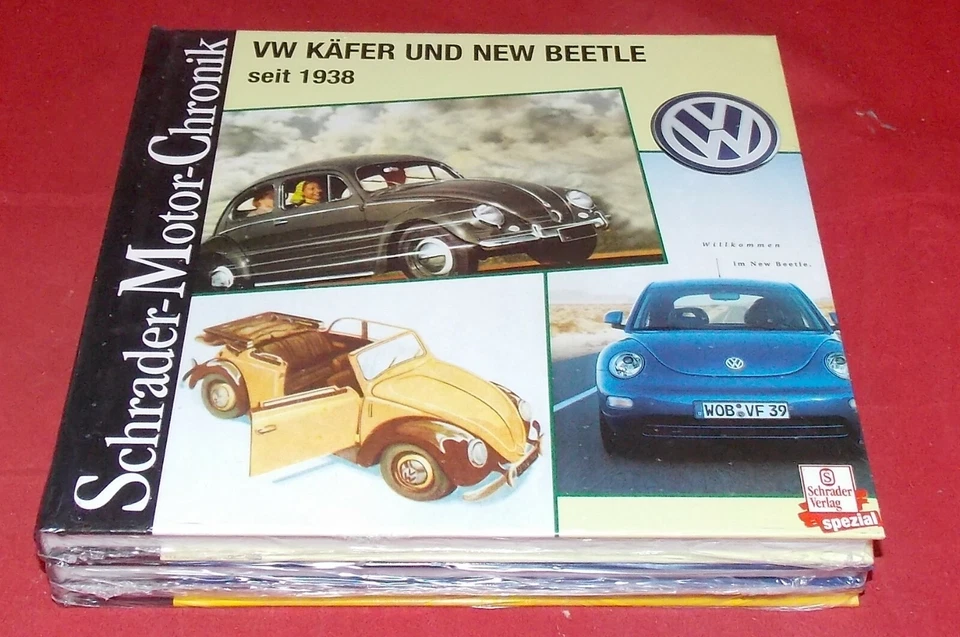 VW Käfer und Beetle Schrader Motor Chronik