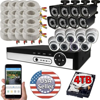 Sikker 16 channel DVR recorder with 1080P 5MP security camera system Hard Drive - Image 1 of 4