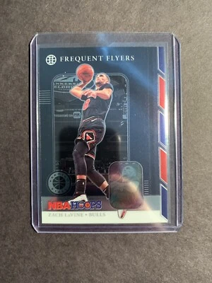 Zach Lavine 2019-20 Hoops Premium Stock Frequent Flyers #7 - Image 1 of 2