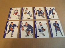 1956-57 Parkhurst Missing Link (reprint) NEW YORK RANGERS 15 CARD LOT