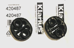 2X KLARIUS AUSPUFF GUMMILAGER FÜR CITROEN PEUGEOT TOYOTA HEAVY DUTY 420487 - Bild 1 von 3