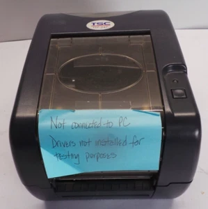 TSC TTP-247 TTP247 Thermal Desktop Barcode Printer DC 24V 3.75A Made in Taiwan - Picture 1 of 8