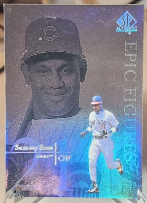 Sammy Sosa 1999 SP Authentic Epic Figures #E9 Chicago Cubs - Image 1 of 2