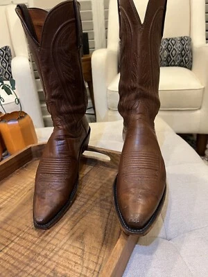 Lucchese Cowboy Boots (DEAL! Must Read!) Mad Dog Soft Goat Leather Snip Toe 8.5 - Image 1 of 4