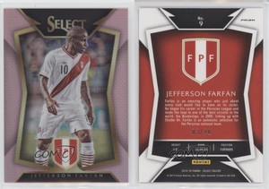 2015-16 Panini Select Pink Prizm /20 Jefferson Farfan #9.1