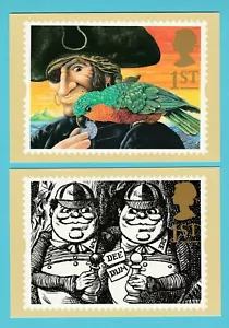 GS 1 - ROYAL MAIL - COMO NUEVO JUEGO DE 10 SALUDOS - TARJETAS DE REGALO - 1993 - Imagen 1 de 10