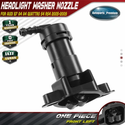 Boquilla lavadora faros delantero izquierdo audi b7 a4 quattro rs4 s4 lh 8e0955101g Foto 1 de 4