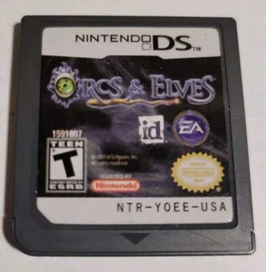 Orcs & Elves (Nintendo DS, 2007) Loose Cart Only - Tested - Picture 1 of 2