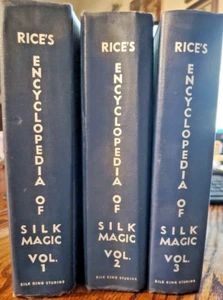 Rice’s Encyclopedia Of Silk Magic Vol 1-2-3 - Picture 1 of 6