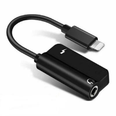 3.5mm Audio Headphone Jack AUX Adapter Charger Cable For iPhone 14 13 12 Pro Max - Image 1 of 4