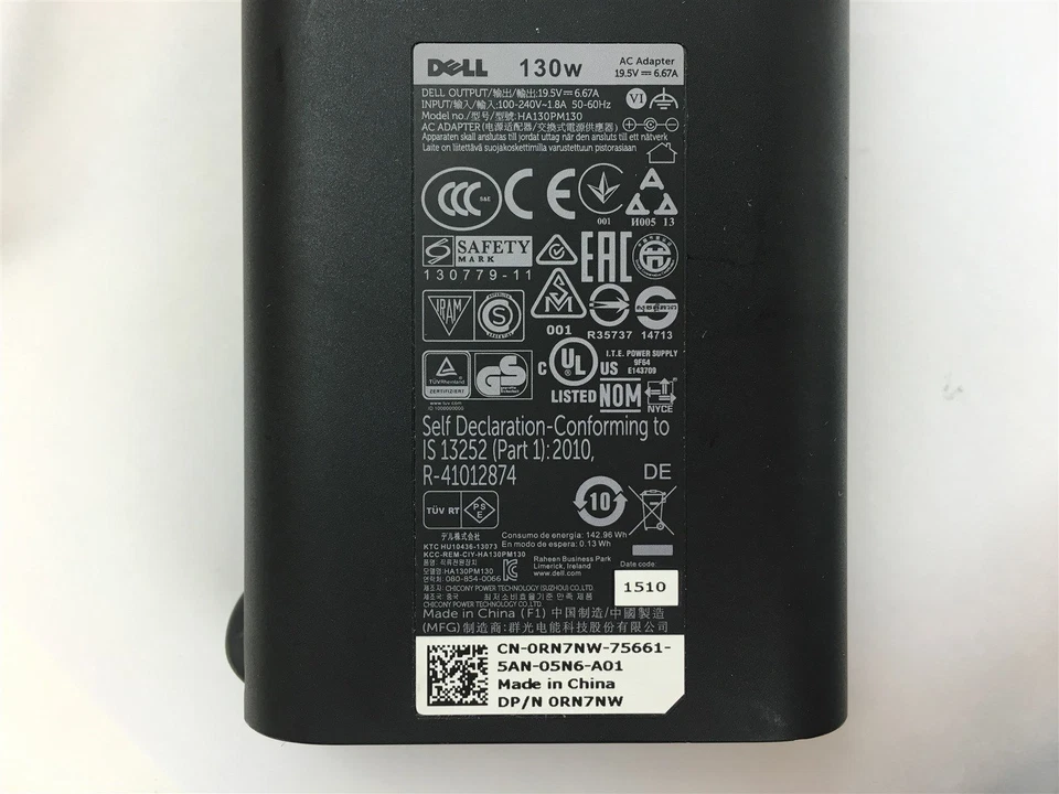 Ha130pm130 Dell 130w adaptador de CA