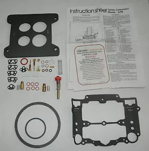1963-64 CARB KIT CARTER 4 BARREL AFB 3507S 3588S 3725S SUPERCHARGED AVANTI NEW - Foto 1 di 1
