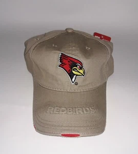 Illinois State Redbirds Adjustable Buckle Hat Embroidered Distressed Cap - Picture 1 of 3