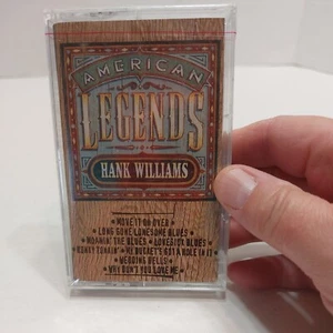 HANK WILLIAMS JR. "AMERICAN LEGENDS" CASSETTE 1995 polygram sealed Case damaged - Picture 1 of 3