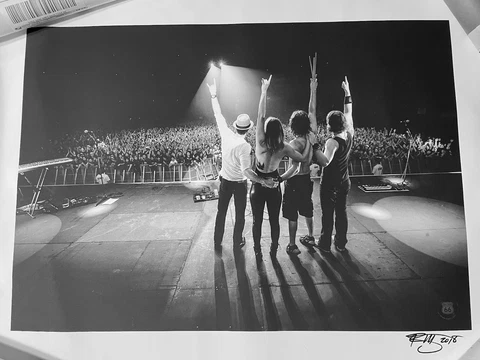 Halestorm Band Canvas Print by Rob Fenn Cover