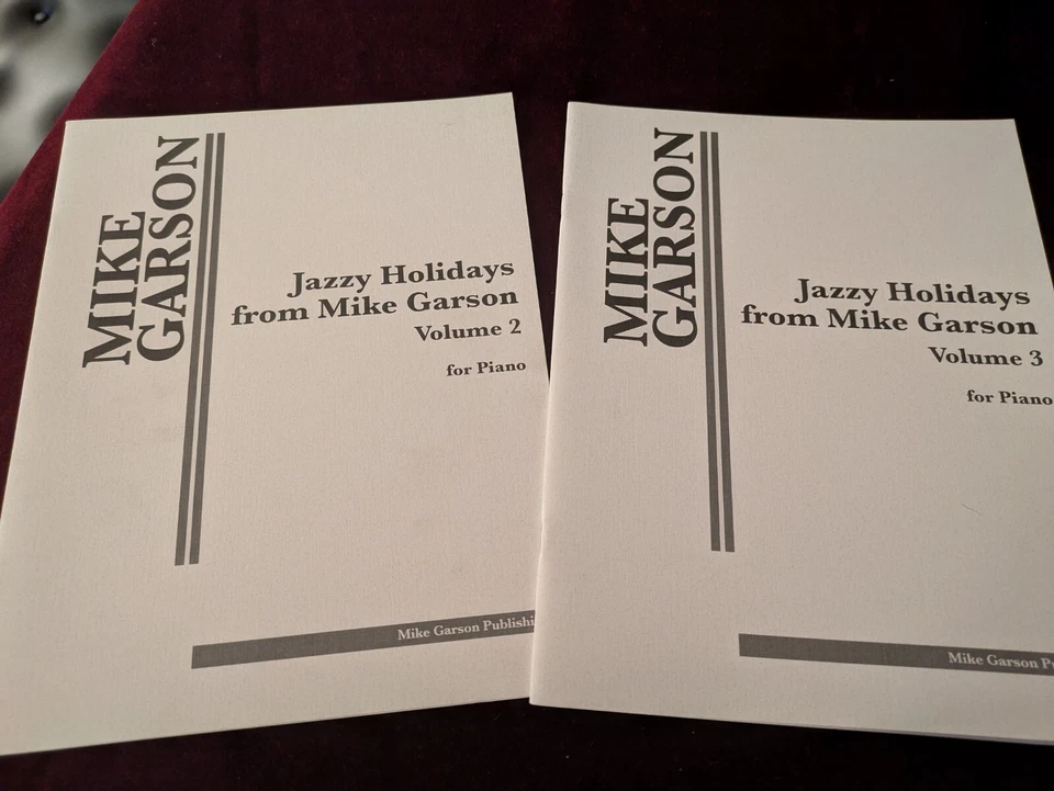 Jazzy Holidays from Mike Garson, Volumes 2 & 3 (piano solo collections) - Image 1 of 1