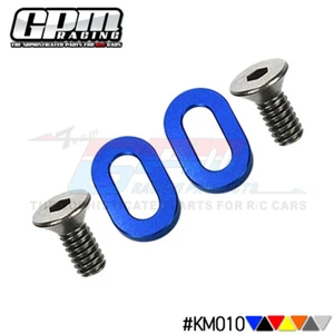 GPM Aluminum Oval Washer For Gear Box For KYOSHO 1/8 Motorcycle NSR500 - Picture 1 of 19