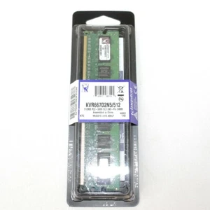 Kingston KVR667D2N5/512 DIMM 512MB PC2 240-Pin RAM Memory Tower Computer New - Picture 1 of 5