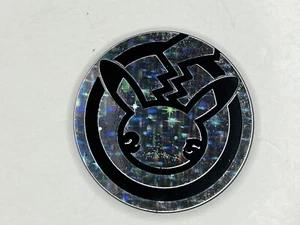 Pokemon Pikachu TCG Celebrations 25th Anniversary Jumbo Silber Spiel Token Münze - Bild 1 von 3