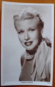 PICTUREGOER PHOTO POSTCARD GINGER ROGERS - Imagen 1 de 2