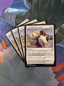 Contraband Livestock x 4 | 7% de descuento 2+ | Baldur's Gate | Casi nuevo Magic The Gathering - Imagen 1 de 1