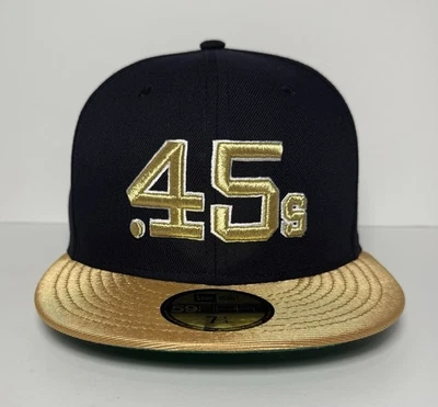Houston Astros Colt .45’s New Era Cap 59Fifty Navy Blue / Gold Champions Edition - Image 1 of 3