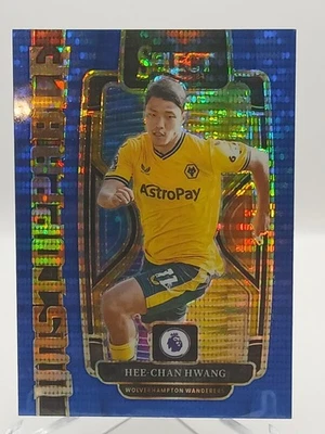 💎 2023 Panini Select Premier League 20 Hee-Chan Hwang Unstoppable Blue Pulsar - Image 1 of 2