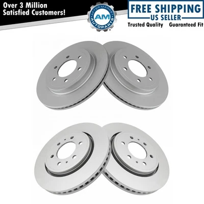 Brake Rotor Set Fits 2007-2021 Ford Expedition 2015-2020 F-150 Lincoln Navigator - Image 1 of 4