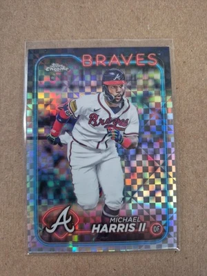 2024 Topps Chrome - Michael Harris II #52 X-Fractor - Image 1 of 2