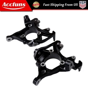 2Pc Front Steering Knuckle For Jeep Wrangler Grand Cherokee Grand Wagoneer 90-06 - Picture 1 of 12