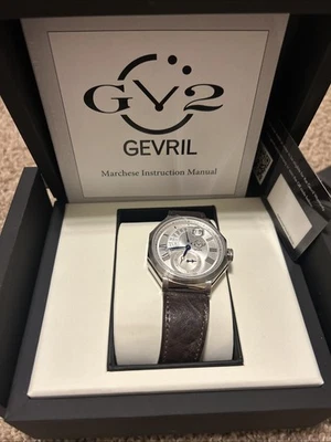 GEVRIL Mens Watch Brand New With Box And Papers GV2 Marchese - Image 1 of 2