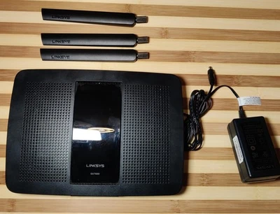 Linksys EA7500 Max-Stream AC1900 MU-MIMO Gigabit 1300 Mbps 4 Ports 1000 Mbps... - Image 1 of 3