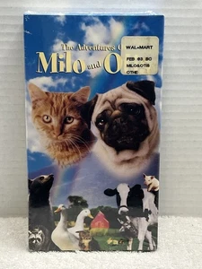The Adventures Of Milo & Otis VHS 1989 New/Factory Sealed - Foto 1 di 4