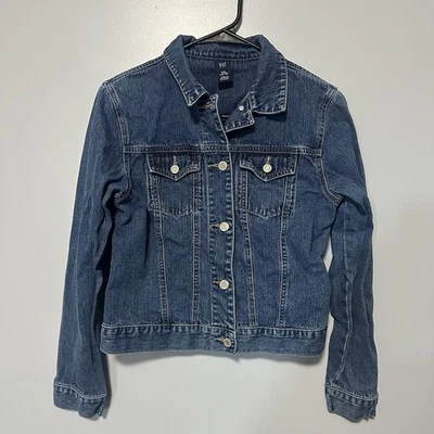 Gap Kids Denim Jean Jacket Girls XXL 14 16 Classic Style - Image 1 of 3