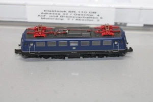 Minitrix 12110 SX Digital Elok Baureihe 110 315-9 DB blau Spur N OVP - Picture 1 of 6