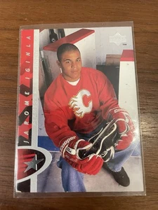 Jarome Iginla 1996-97 Upper Deck Star Rookie Card RC #181, Calgary Flames HOFer - Picture 1 of 2